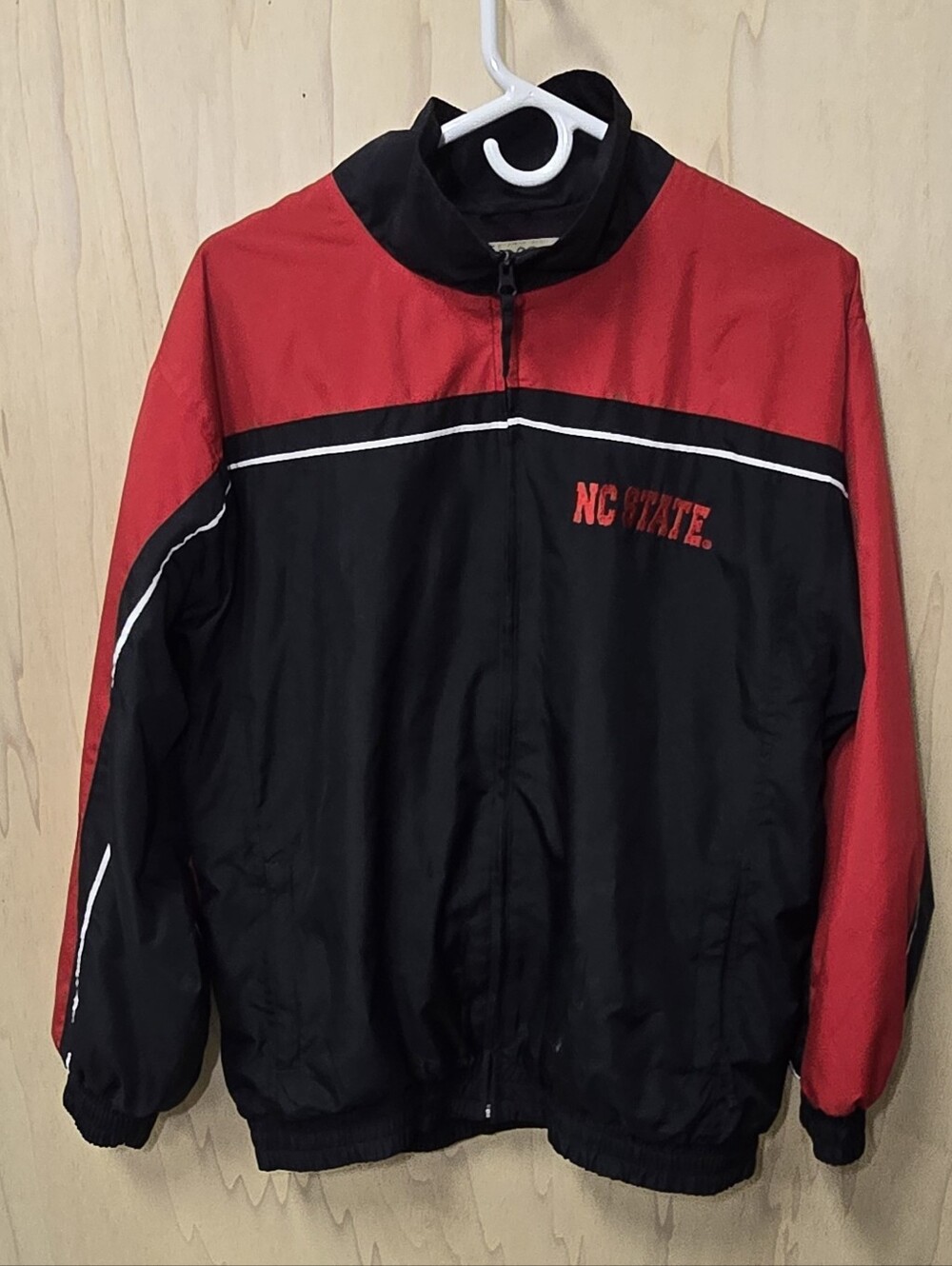 Vintage Reebok Heisman Collection NC State Wolfpack Full Zip Youth XL 18-20(XS?)